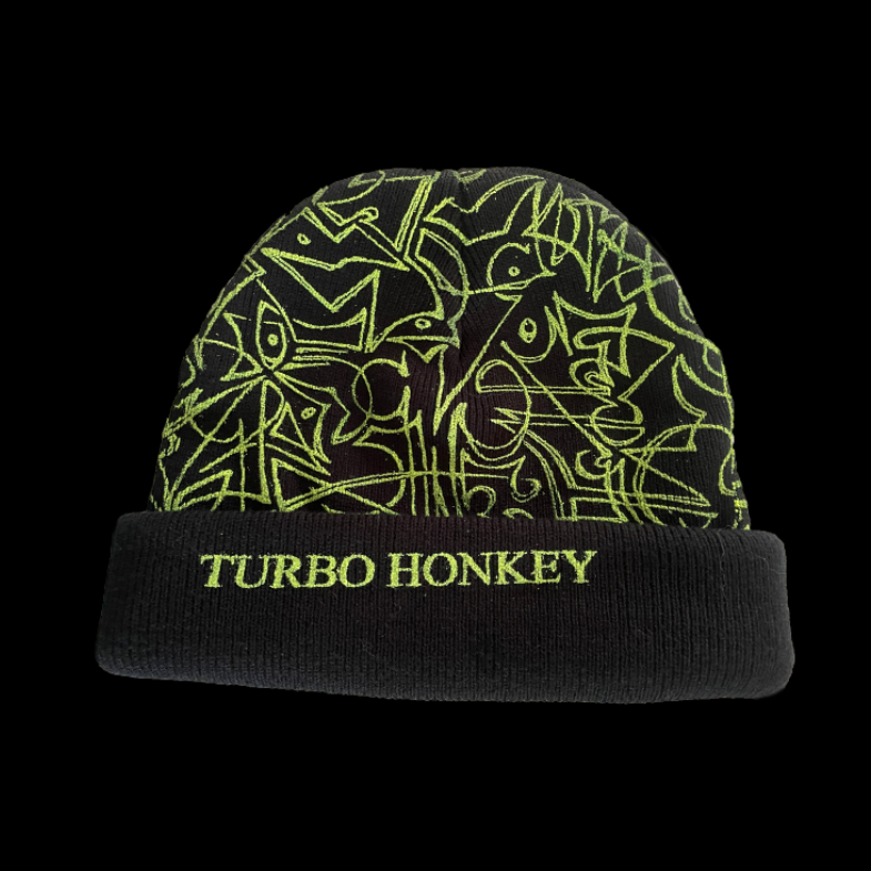 Half Matrix Beanie