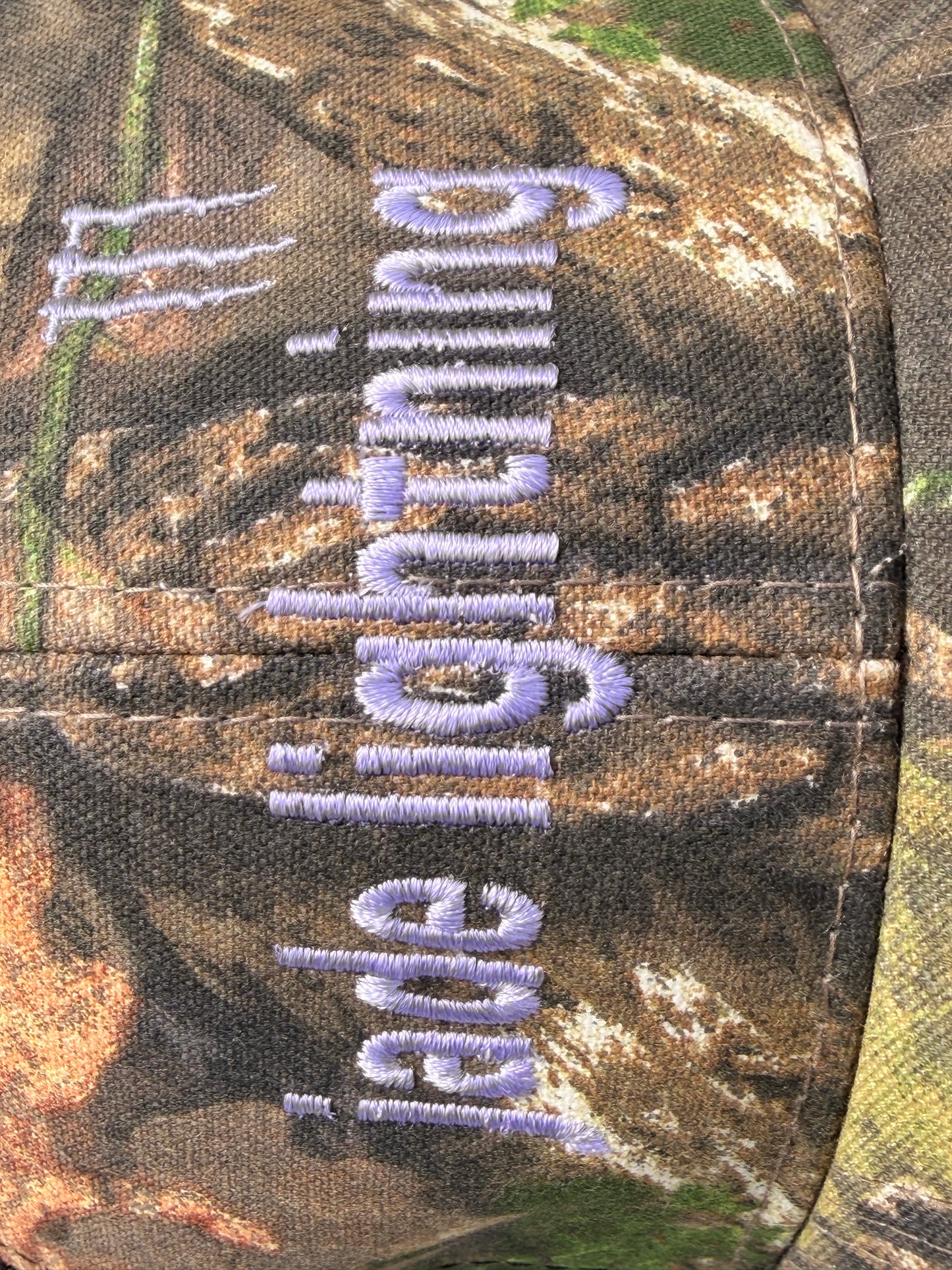 Jade Lightning Camo Trucker