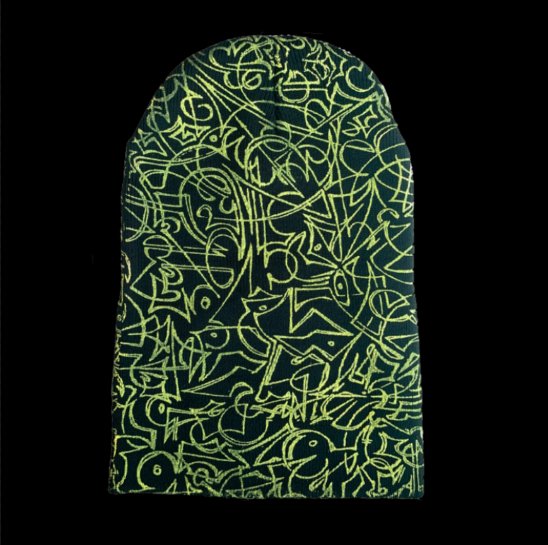 Half Matrix Beanie