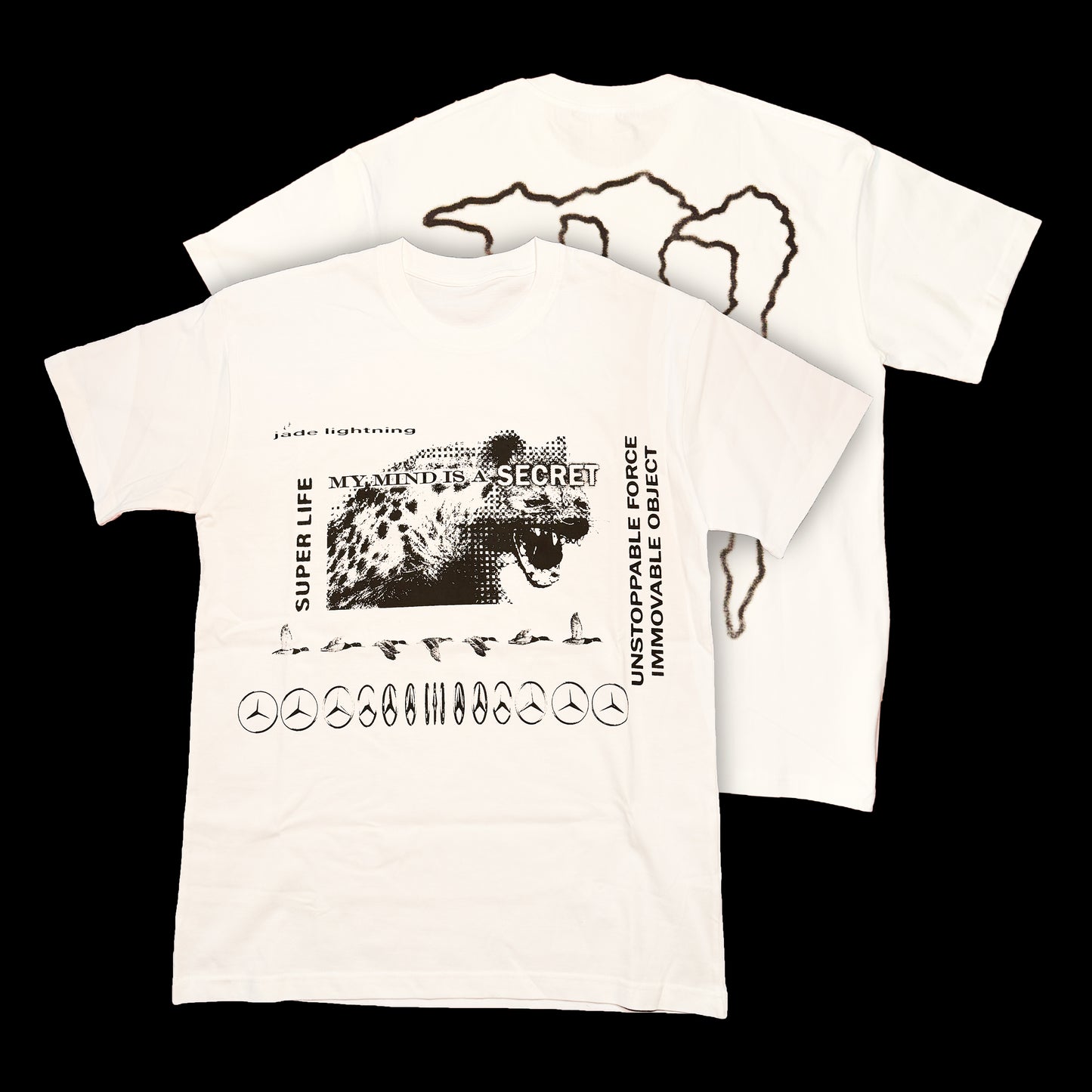 (L/XL) FRESH AHH WHITE TEE